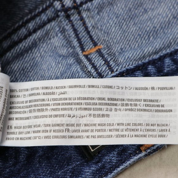 Abercrombie & Fitch Button Fly Distressed Shorts - Picture 8 of 10